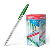 Ручка шар. EK R-301 Classic Strick 43187 зелёная,1,0мм