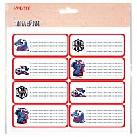 Наклейки д/тетрадей deVENTE "Football Winner" 8066609 (8шт) 40*96мм