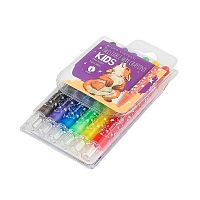 Мелки восковые  6цв. BV "Kids. Лисёнок" 31-0019 выкруч.,кругл.пласт.корп.