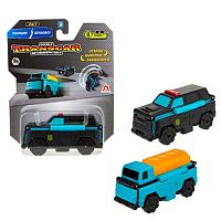 Игрушка 1TOY Автовывернушка "Полиция – Бензовоз" Т18279 пластик.,8см,блистер
