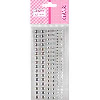 Стразы декор. самокл. deVENTE 8002585 акрил.,2.3.5мм,116шт