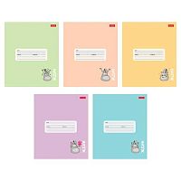 Тетрадь 18л. (клетка) ХАТ "Ждун" скругл.углы,асс.