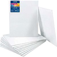 Холст грунт. на картоне 40*50см deVENTE "Artistic Studio" 8150305 белый,хлоп.100%,280г/м2,мелк.зерн