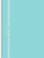 Тетрадь 80л. (клетка) А4 ХАТ спираль Premium "Newtone Pastel Зелёный нефрит" 05059 софт-тач,перф.