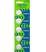 Батарейка Perfeo СR2032 5BL Lithium