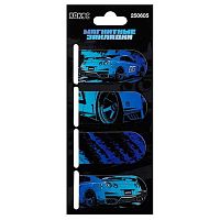 Закладки магнитные КОКОС "Speed" (4шт) 250605 картон,25*55мм