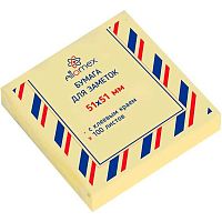 Кл.бумага д/заметок 51*51мм ATTOMEX 100л. 2010502 жёлтая