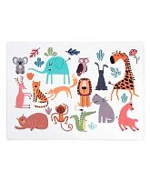 Коврик для лепки 215*300мм ДПС "Зоопарк" 3220.P1 ПВХ