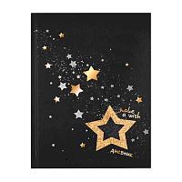 Дневник 1-11кл. КОКОС тв.обл. "Stars" 252546 глянц.лам.,тисн.фольг.,девоч.