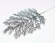 Ветка-лист водоросли мерцающий чёрный ФРФ 4.219 (1010237)