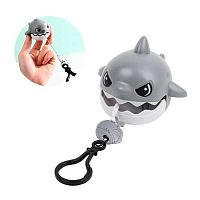 Брелок КОКОС "Shark" 261420 пластик,серый,6см