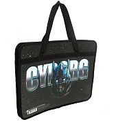 Папка пластик,с ручками А4 ПЧЕЛКА ПМ-А4-25 "Киборг будущего" д/тетрадей