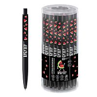 Ручка авт. шар. ФЕНИКС "Арбузер" 69548 синяя,0,7мм,корп.софт-тач,асс.