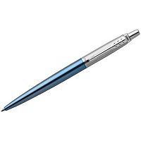Ручка подар. авт. шар. PARKER Jotter Core K63 (CW1953191) Waterloo Blue CT M синяя подар.кор.