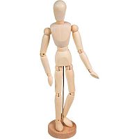Манекен "Человек" 30,48см deVENTE "Art" 8070507 дерев.,на подставке