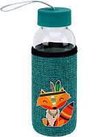 Бутылка д/воды 300мл Миленд "Смайл. Лиса" УД-7542 в чехле