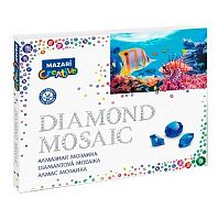 Мозаика алмазная MAZARI "Обитатели моря" M-11769 40*50см,полн.выкл.,к/к