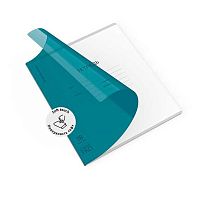 Тетрадь 18л. (клетка) EK пластик.обл. "Классика CoverPrо Reef soft бирюзовая" 64397