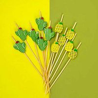 Пика д/канапе Микрос "Тропики" Ч42493 12см (12шт)