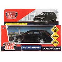 Игрушка инерц. Технопарк "Машина Mitsubishi Outlander чёрный" метал.,12см OUTLANDER-BK
