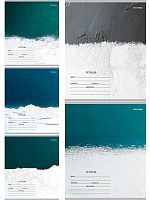 Тетрадь 12л. (клетка) Проф-Пресс "Текстуры" Т12-5957 цв.мел.обл.,асс.