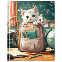 Дневник 1-4кл. BG тв.обл. "Маленькие помощники" 64629 мат.лам.