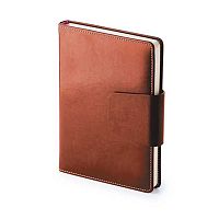 Ежедневник н/д А5 160л. BV кож.зам. "Prestige" 3-352/07 т.-коричневый,бежев.блок,с магнит.клап.,лин.