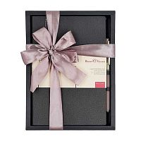 Набор подар. (ежедневник н/д А5 BV кож.зам."Trend" серый+ручка ) 3-516/02-2