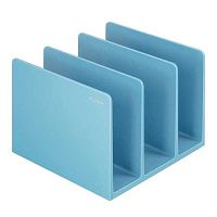Подставка-ограничитель для книг DELI "Nusign" NS006BLUE (2018620) синяя 162x162x122мм