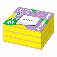 Кл.бумага д/заметок 51*51мм EK 250л. " Neon+Pastel" 63676 асс.