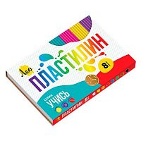 Пластилин  8цв.,160гр. Лео "Учись" LNMC-0108 к/к