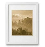 Фоторамка пластик 10*15см Формат мат.белый   