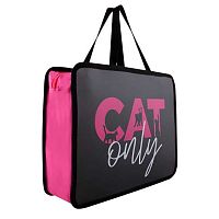 Папка пластик,с ручками А4+ КОКОС "Sweet puppy" 250911 на молн.,0,48мм