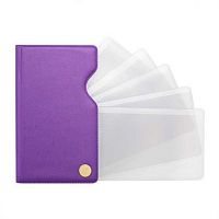 Футляр д/пластик.карт ДПС 2901-110 67*113мм,фиолетовый,на винте