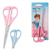 Ножницы детск. 16,5см EK "Приключения Пети и Волка" 62000 блистер,асс.