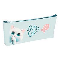 Пенал силикон КОКОС 210*70*25 "Пушистик" 250334 лодочка,1отд.