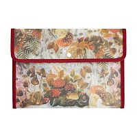 Папка-конверт на кнопке А4 BV "Flora. Forest fairy tale" 14-030/18 с окантовкой,пластик,180мкм