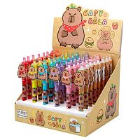 Ручка гелевая авт. CENTRUM "Капибара" 77423 синяя,0,5мм