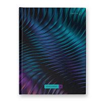 Бизнес-блокнот А5  80л. SVETOCH "Волна успеха" ББ249 (01678) глянц.лам.,выб.лак,клетка