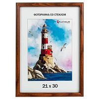 Фоторамка пластик 21*30см Радуга бук,ширина багета-12мм