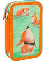 Пенал 3отд. 190*115 Проф-Пресс "Рыжий пёсик" ПН-5396 лам.карт.