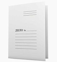 Обложка deVENTE "Дело" 450г/м2 мелов. белая 3077407