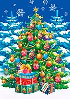 0.2-79-5585 Открытка С НГ (20шт) (подвеска) (МО)