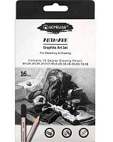 Карандаши ч/гр. ACMELIAE 43800 16шт. (6H-8B) к/к