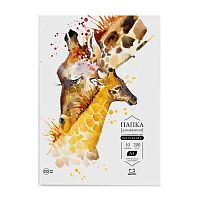 Папка для акварели A3 10л. МАЛЕВИЧЪ "Waterfall" 402105 целлюлоза,200г/м2,мелк.зерно