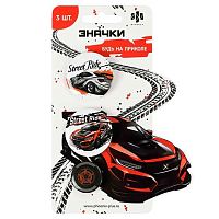 Набор значков ФЕНИКС "Городские гонки" 71109 (3шт.)