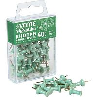 Кнопки силовые deVENTE  9,6мм  40шт. 4132510 оливковый,с серебр..иглой,форма-гвоздик,пл//к