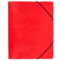 Папка на резинке А4 Expert Complete "Premier" EC21043004 красный,текстура волокно,600 мкм
