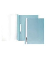 Скоросшиватель пластиковый А4 ХАТ прозр.верх.лист, 140/180мкм 00120 бирюза