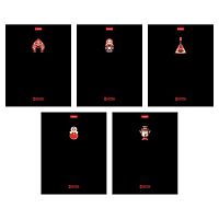 Тетрадь 48л. (клетка) ХАТ "Русский стиль" обл.мел.карт.,мат.лам.,3Д-лак,асс.